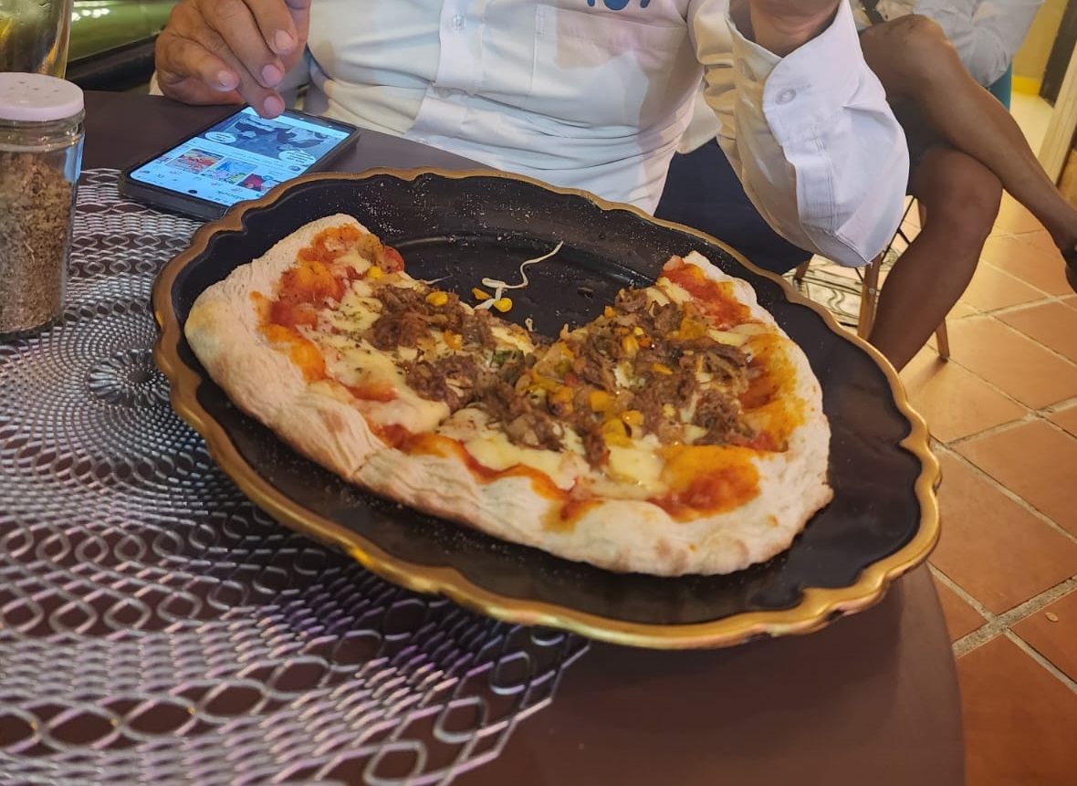 Pizza de carne desmechada ibagué master