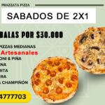 Oferta Pizzeria 2x1 pollo y hawaiana