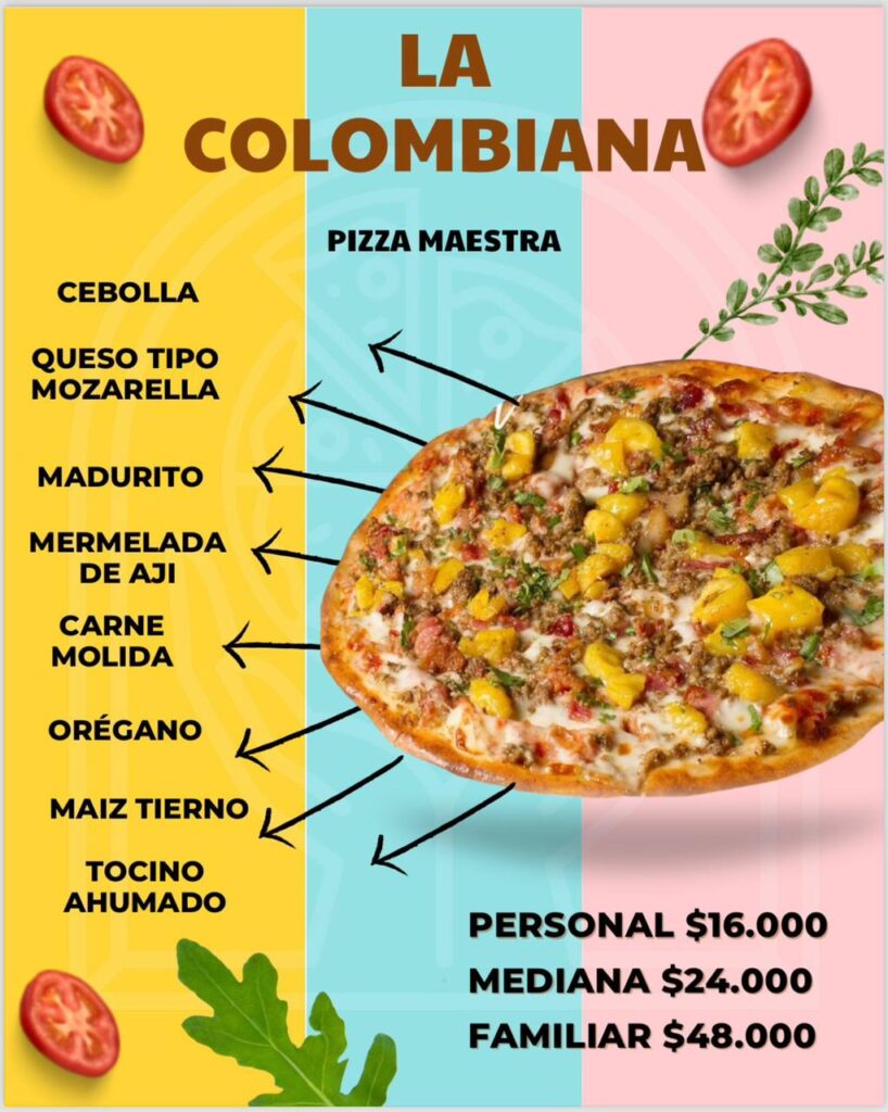 Oferta 2x1 pizzería de Ibagué teléfonos domicilio